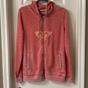 Roxy Zip Up Sweatshirt size XL